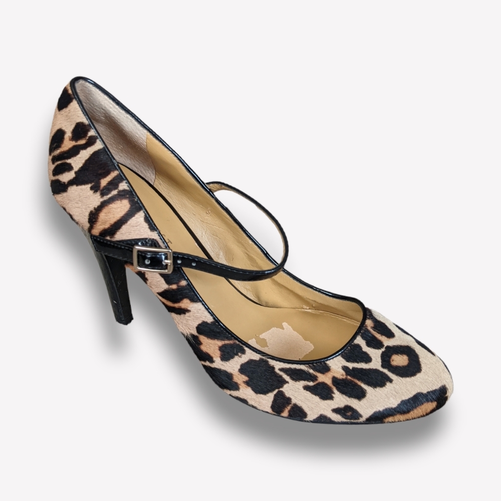 Nine West Sherylr  Leopard Mary Jane Pump, 7M